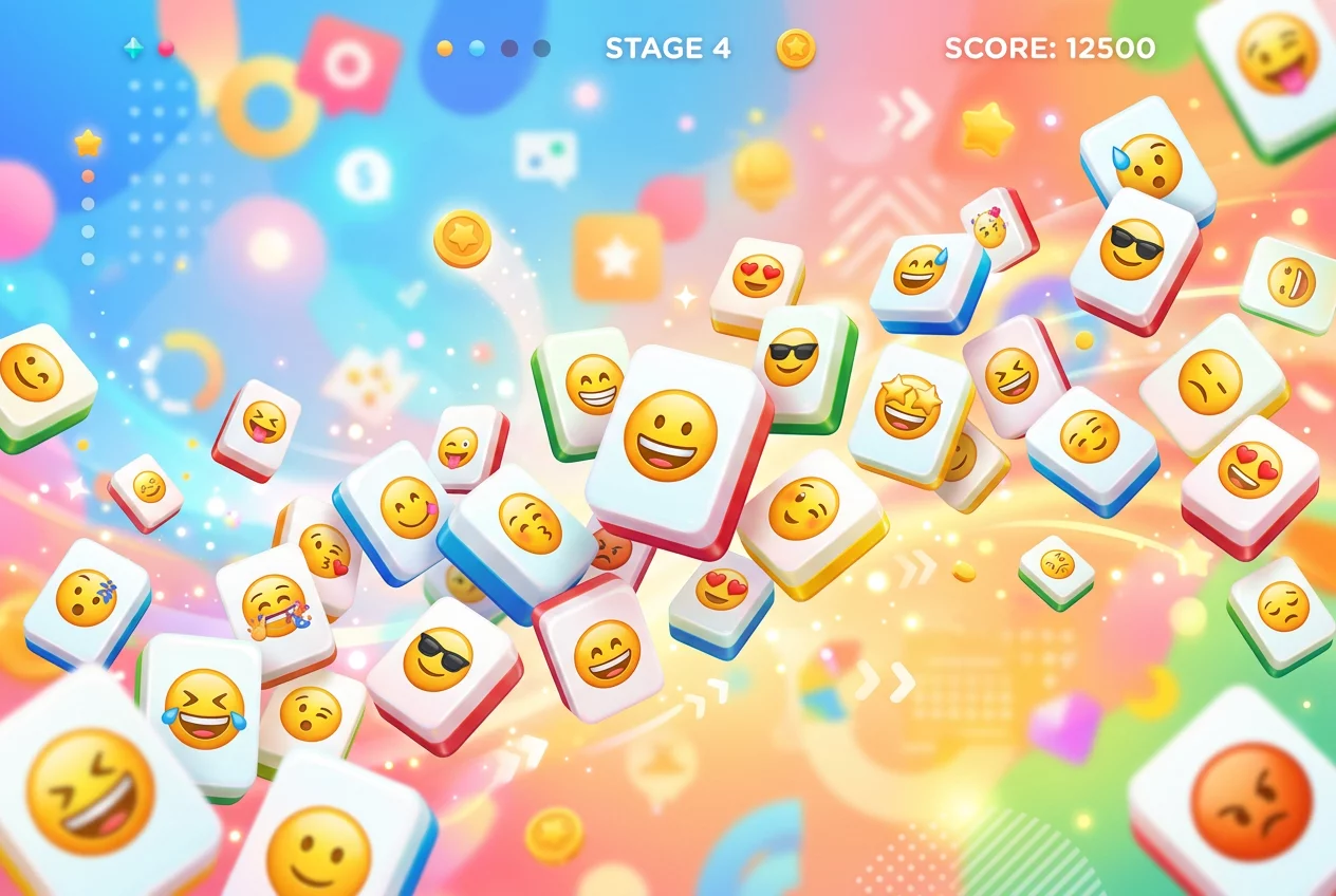 Emoji Mahjong Connect