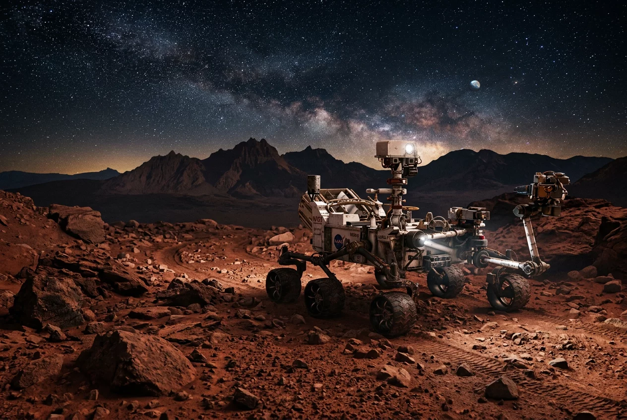 Martian Driving Rover